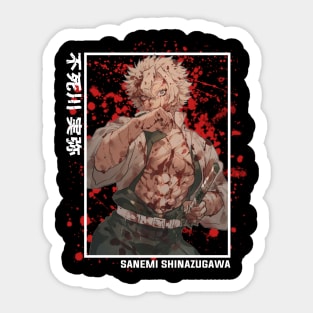 Sanemi Shinazugawa - Demon Slayer Sticker